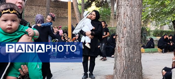 مراسم شیرخوارگان حسینی در آشخانه 