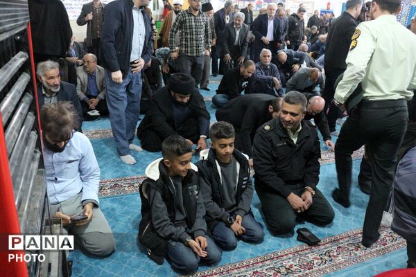 نماز جمعه‌ای با عطر ماه رمضان در شهرستان فیروزکوه