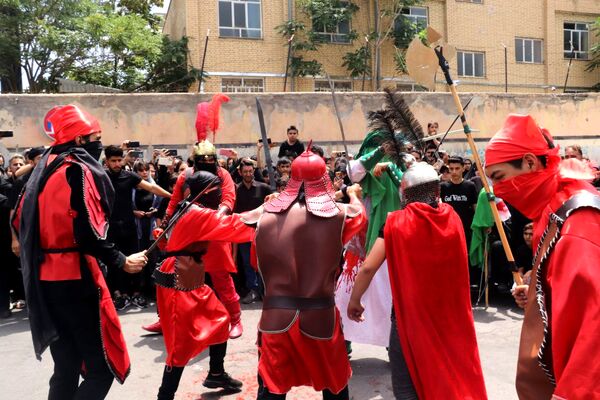 سنت قدیمی شبیه‌خوانی و خیمه‌سوزی در تبریز