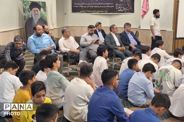 جشن بندگی دانش‌آموزان مدارس منطقه پردیس