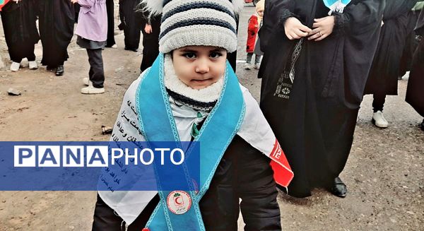 راهپیمایی 22 بهمن در شهر سلامی