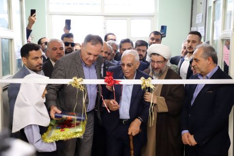 آموزشگاه ۱۲ کلاسه کریم آذربایجان به بهره‌برداری رسید