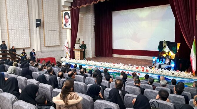 برگزاری همایش یادواره شهدای فرهنگی جنگ رمضان در دورود با حضور مدیرکل آموزش و پرورش