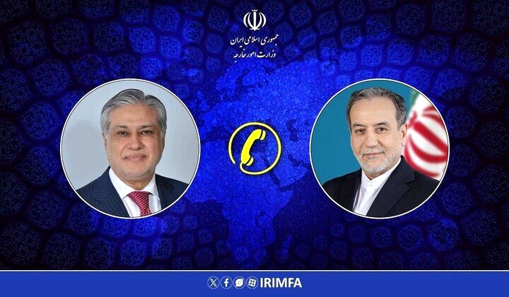 گفت‌وگوی تلفنی وزرای امور خارجه ایران و پاکستان