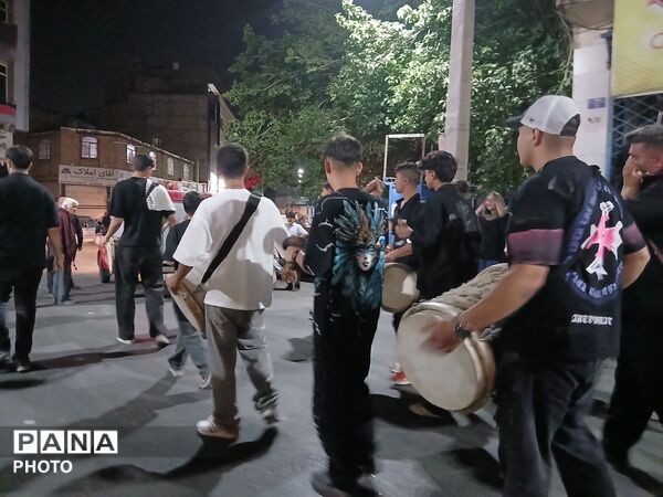 کاروان نمادین اُسرای کربلا در زیبادشت فردیس 
