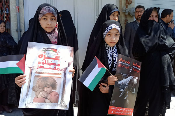 حضور پرشور مردم شهرستان آباده در راهپیمایی روز قدس