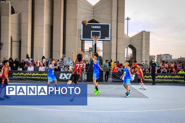 دومین روز مسابقات بسکتبال ۳در۳ در تبریز 