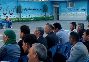 همایش پدر و دختری در مدرسه شهید کاظم دهستانی