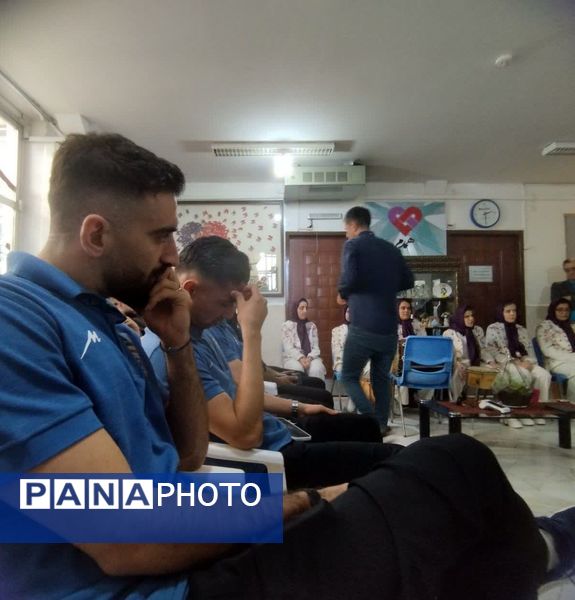 حضور ستارگان تیم ملی فوتسال جمهوری اسلامی ایران در شهر مشهد مقدس