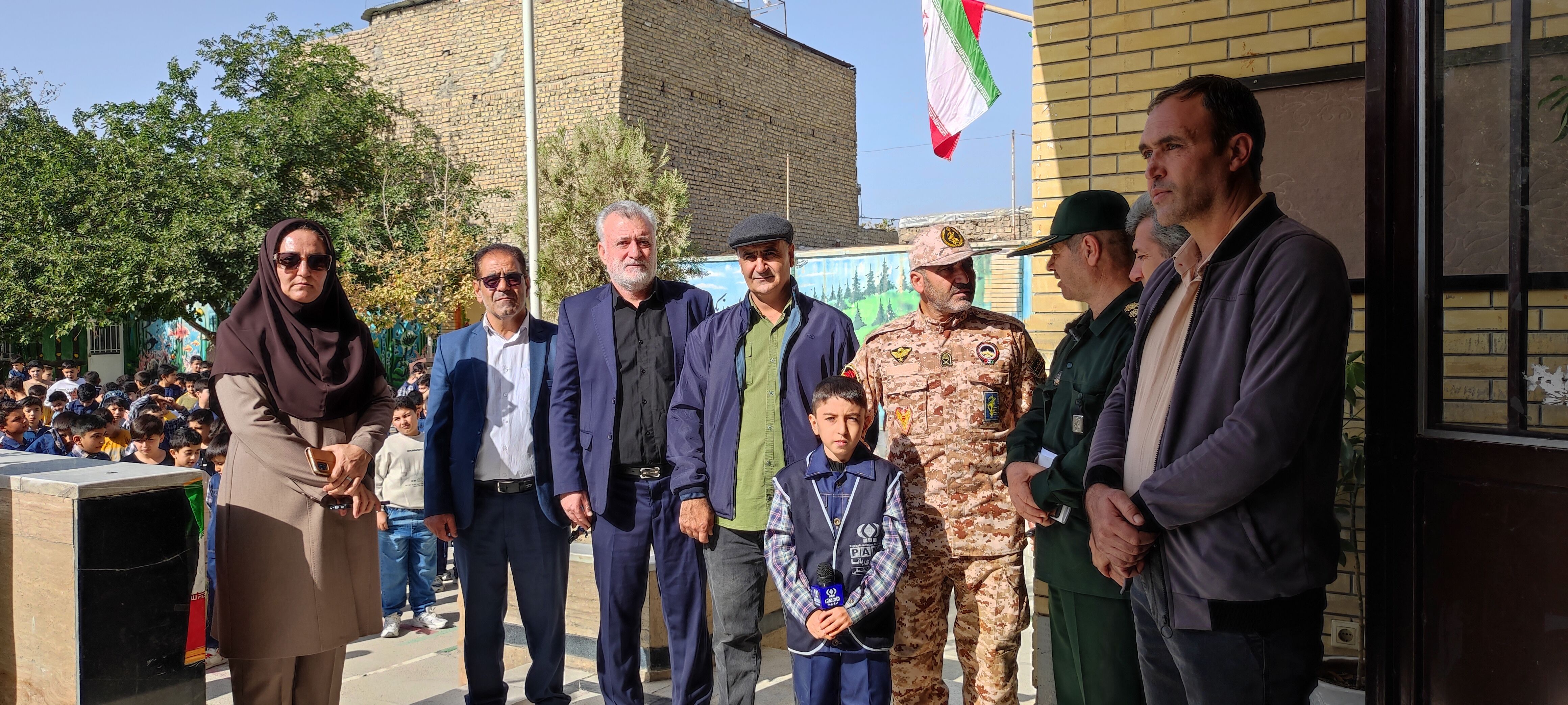 جشن آغاز سال تحصیلی جدید در مدرسه شهدای فرهنگی شهرستان شیروان
