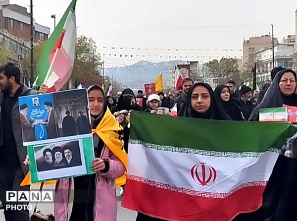 راهپیمایی روز قدس خط مقدم ایرانیان 
