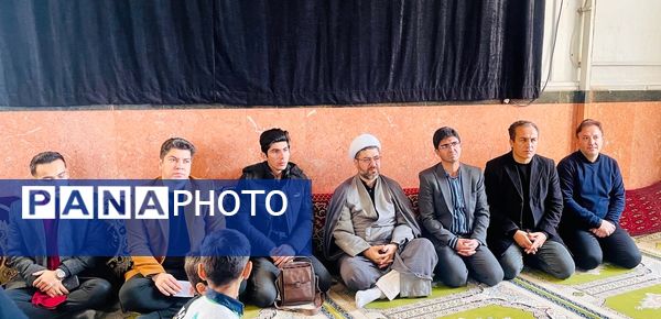 مراسم شهادت حضرت زهرا (س) در مدرسه معلم آشخانه 