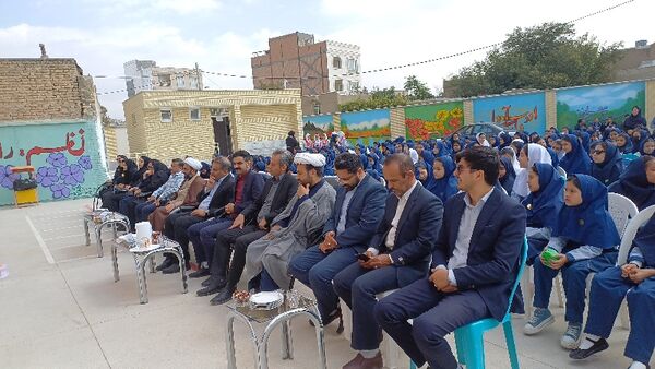 آیین شور عاطفه‌ها در دبستان ضحی ۲ شهرستان شیروان