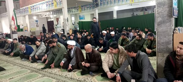 مراسم بزرگداشت سیدالشهدای مقاومت در شهر راز