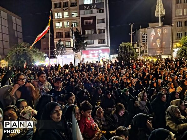 غدیر در دل بلوار فضل،اتحاد دوباره مردم در شب نود و ششم