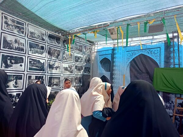 بازدید دانش آموزان دبستان سمیه از کنگره ملی شهید مدرس