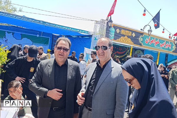 آموزش و پرورش خراسان شمالی در کنار زائران؛ از مشاوره تا خدمات سلامت در موکب باباامان
