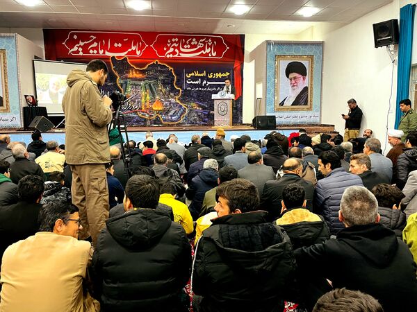 مراسم پنجمین سالگرد شهادت سردار سلیمانی در ناحیه سپاه سملقان