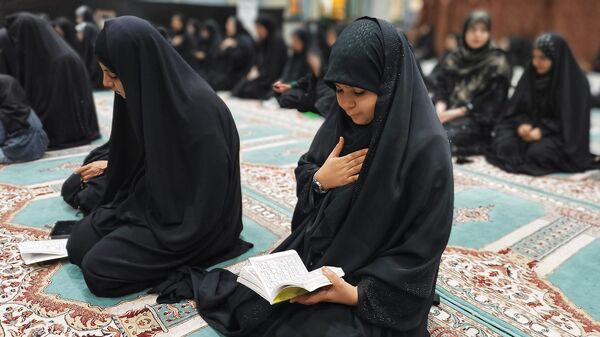  مراسم پرفیض زیارت عاشورا در شب چهارم محرم در مارگون