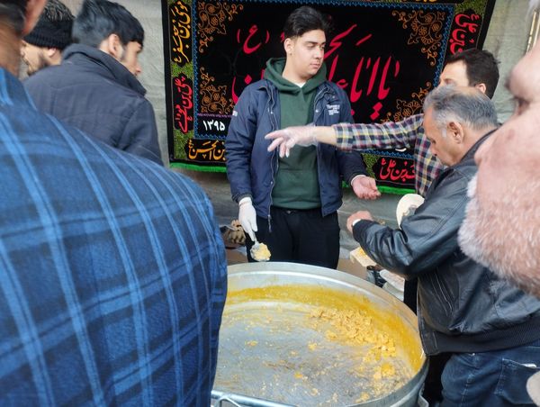 جشن بزرگ خیمه الانتظار در خیابان انتظار