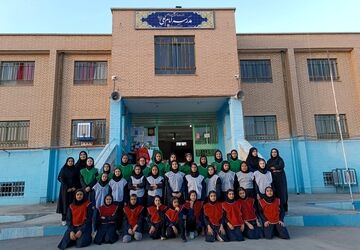 جوانه‌های استعداد و نشاط در المپیاد ورزشی دبیرستان امام علی(ع) ورامین