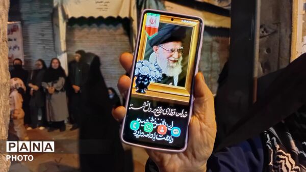 هم‌نوایی فرهنگیان و دانش‌آموزان اهر در سوگواره شبانه رهبر شهید