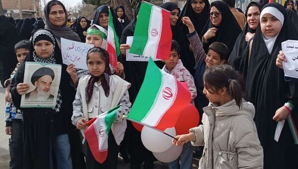 راهپیمایی یوم الله بیست و دوم بهمن ماه در خلیل آباد