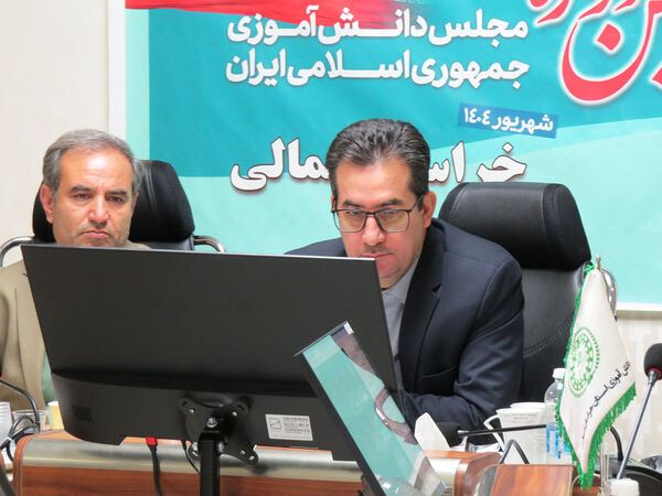 افتتاحیه دوازدهمین دوره مجلس دانش‌آموزی در استان خراسان شمالی 