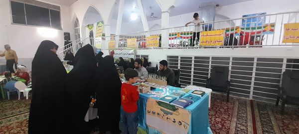 آیین افتتاحیه نمایشگاه قرآن عترت در شهرستان خلیل‌آباد 