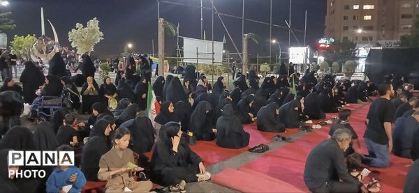 طنین فریاد «یا حسین» در قلب مهستان 