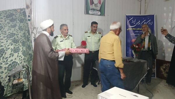 گرامیداشت هفته نیروی انتظامی در مسجد بقیه الله کاشمر 