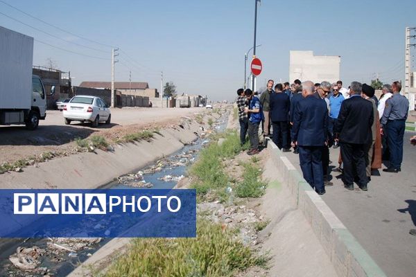 بازدید یک‌روزه فرماندار شهرستان ری از بخش خاوران و شهر قیامدشت ری یک