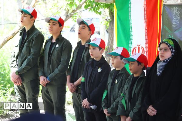 احداث باغ میوه به یاد شهید دانش‌آموز «ماکان نصیری»