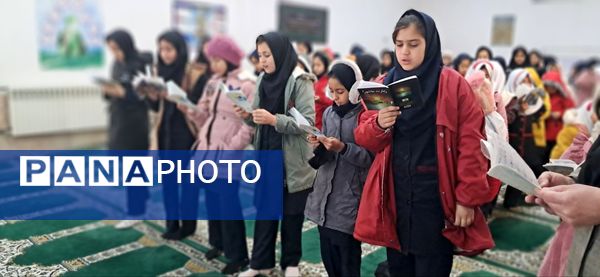 مراسم عزاداری شهادت حضرت هادی(ع) در مدرسه شهید رزمی خلیل آباد