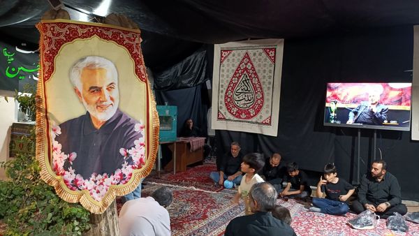 عزاداری دهه دوم محرم در کتاب‌پردازان با سخنرانی جلیل معماریانی