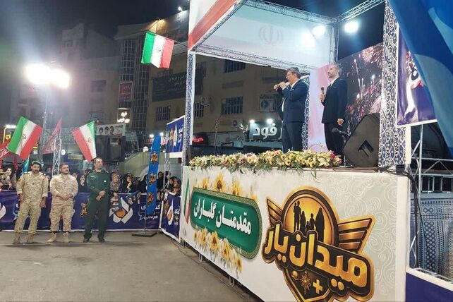 مرحله نهایی مسابقه میدان یار  در  تجمعات میدان امام خامنه‌ای شهرستان قدس 