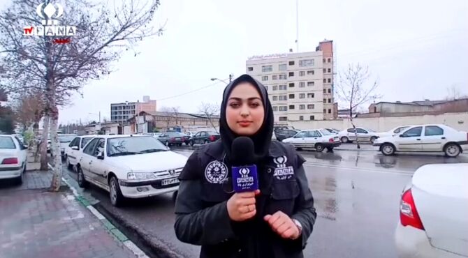 رژه حماسی کامیونداران گلستانی