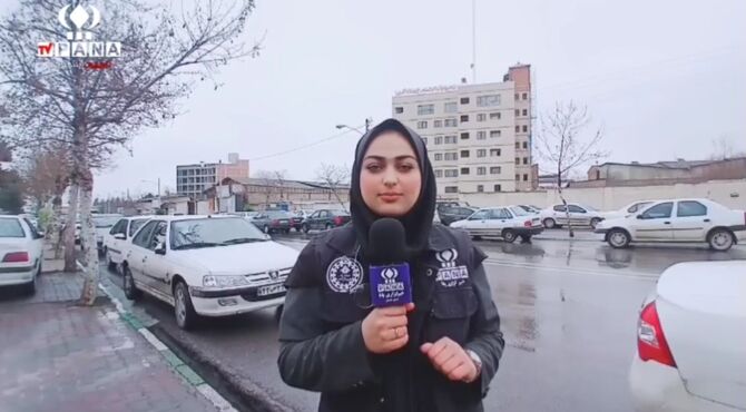 رژه حماسی کامیونداران گلستانی