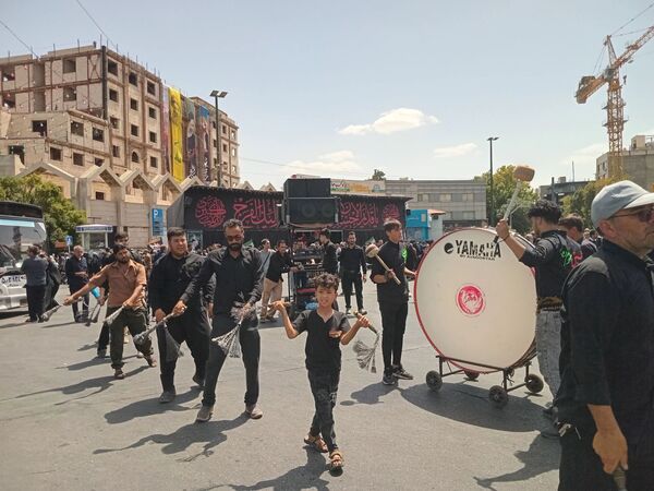 راهپیمایی جاماندگان اربعین حسینی در مشهد