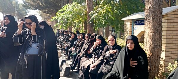 مراسم تشییع پیکر جانباز شهید علی فتح آبادی