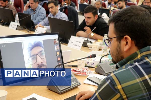 اتاق کنترل وضعیت ستاد انتخابات شهر مشهد در دور دوم انتخابات ریاست جمهوری 