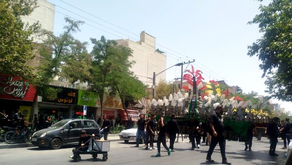 مراسم عزاداری تاسوعای حسینی در مشهد