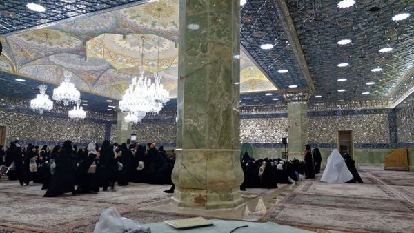 همایش دانش‌آموزی حافظان نور در حرم حضرت معصومه(س)