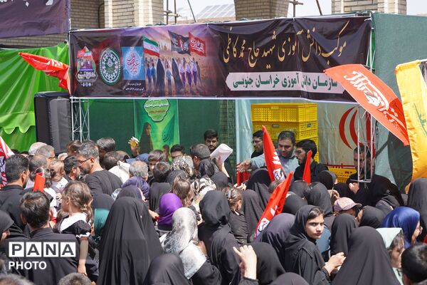 مراسم اربعین حسینی در شهرستان بیرجند