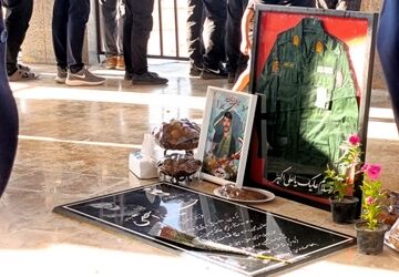 مراسم اربعین شهید پاسدار حسین اسحاقی میلاسی