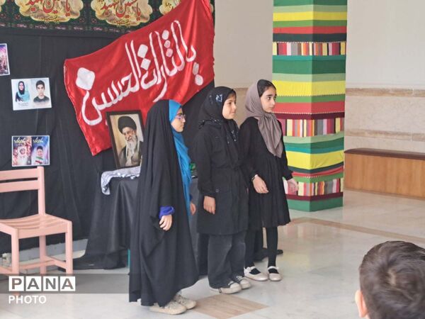 عزاداری کودکان عاشورایی در کانون پرورش فکری مرکز پردیسان قم