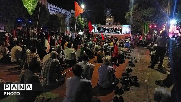 شکوه دلدادگی؛ موج جمعیت در اجتماع ۱۷۲ نیشابور