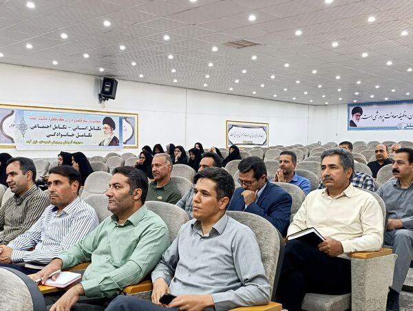 جلسه مدیران مدارس در شهرستان خلیل آباد 