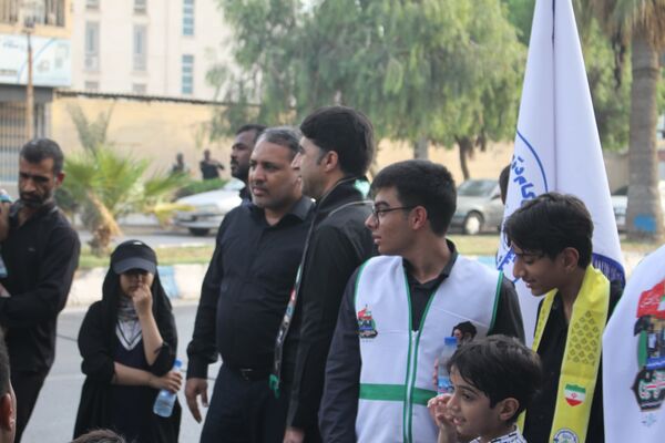 موکب‌ عشاق‌الحسین سازمان دانش‌آموزی، میزبان جاماندگان اربعین حسینی در هرمزگان