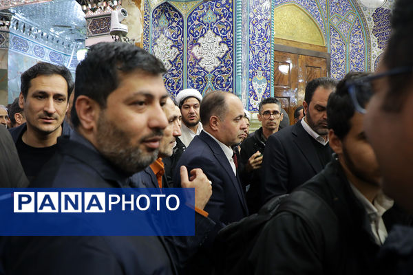 تشرف وزیر جهاد کشاورزی به زیارت حرم حضرت معصومه(س)